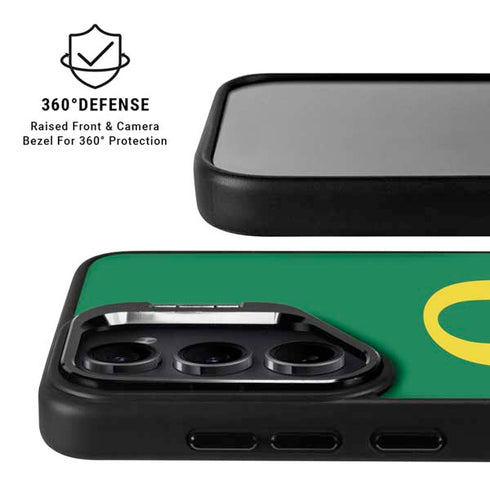University of Oregon Football Green Galaxy S24 Plus Kickstand Case